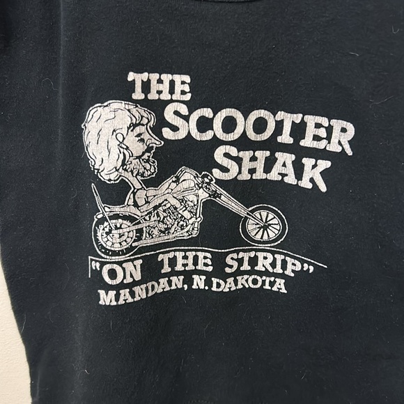 The Scooter Shack Mandan Women’s Tank Top Black/Flames Size Medium - Picture 4 of 6